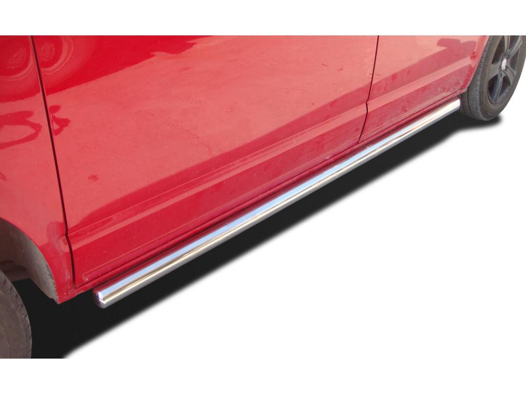 Защита штатного порога труба на Volkswagen Transporter T6 2015, ЮКК VWT.15.32, Россия