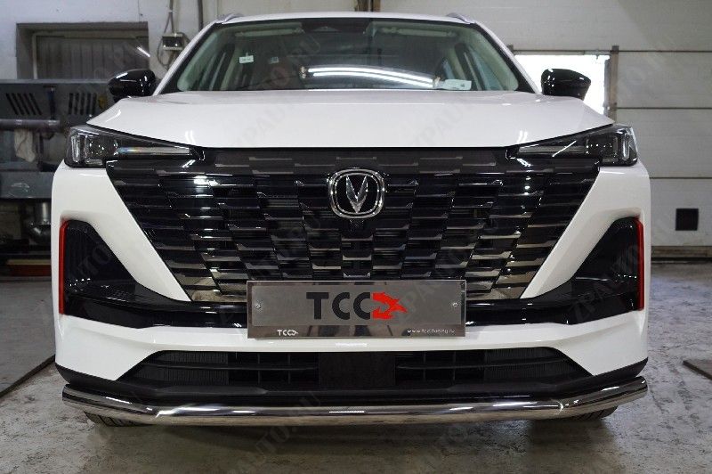 Защита передняя нижняя 60,3 мм Changan CS55 plus 2WD 1.5T 2023- арт. CHANCS55PL23-05