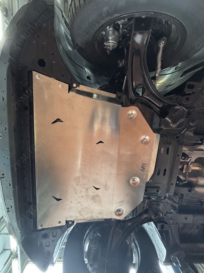 51.04ABC Защита картера двигателя и КПП GAC GS4 / GS4 max (2025-) (Алюминий 4 мм)