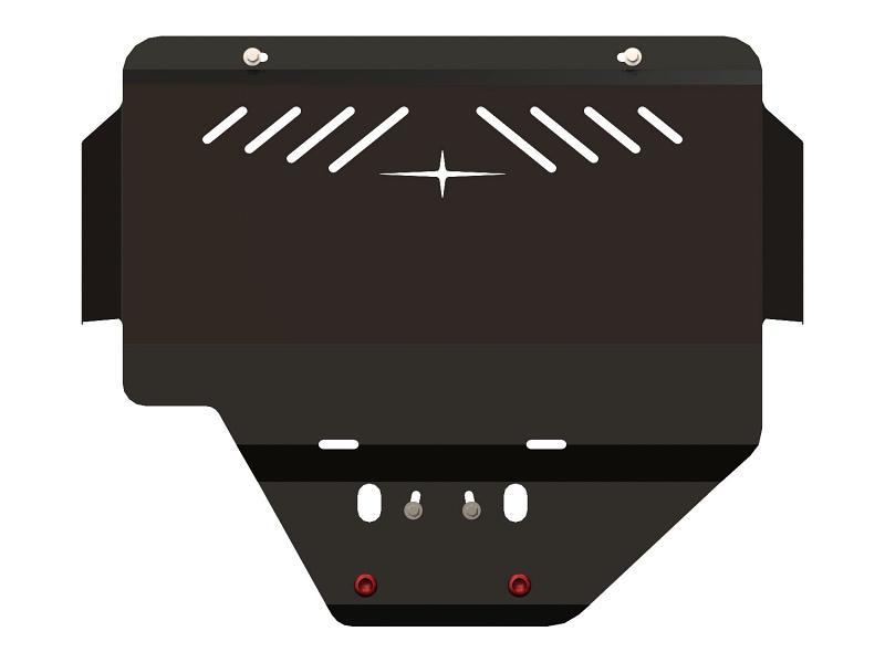 Защита картера для SUBARU Forester  2008 - 2013, V-2.0; 2.5; 2.5Turbo, Sheriff, сталь 2,0 мм, арт. 22.1477