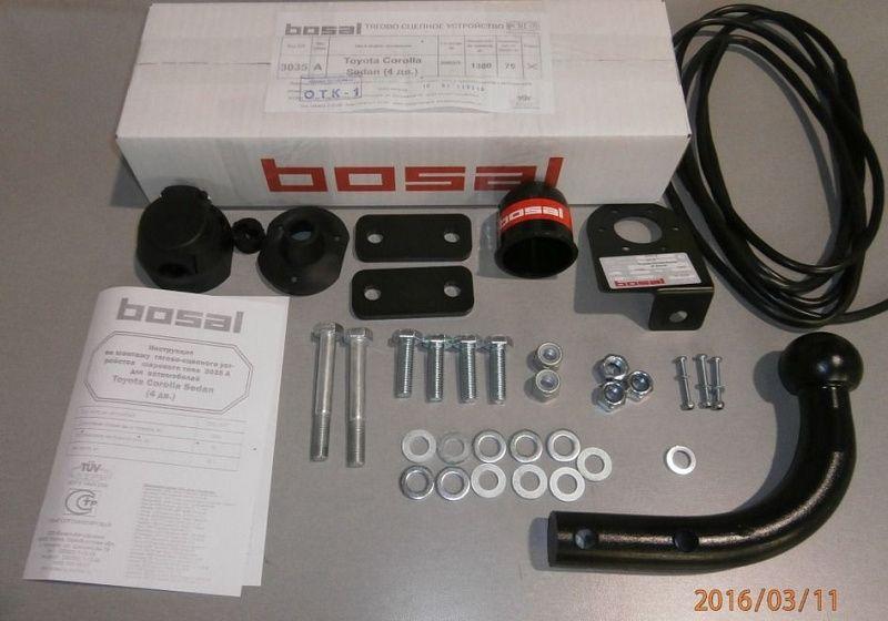 Фаркоп для TOYOTA Corolla (E120/E130) тип шара A, Bosal-Oris арт. 3035-AN