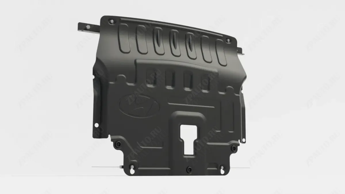 Защита картера и КПП для HYUNDAI Creta  2021 - V-1,6 АТ; 2,0 AT, MT; FWD, Full WD, Sheriff, сталь 2,0 мм, арт. 10.4896