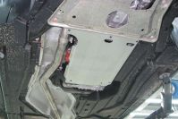 Защита  АКПП для BMW Х6 E71 2007-2014  V-3,0TDI , ALFeco, алюминий 4мм, арт. ALF3409al-1