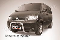 Кенгурятник d57 низкий мини Volkswagen Multivan (2003-2015) , Slitkoff, арт. VWM002