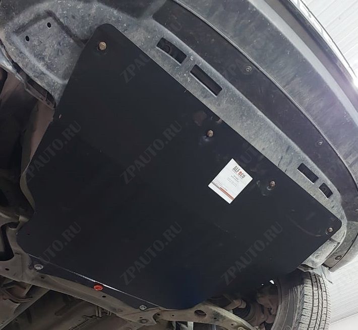 Защита  картера и кпп  для Hyundai IX35 2009-2015  V-all , ALFeco, сталь 2мм, арт. ALF1005st