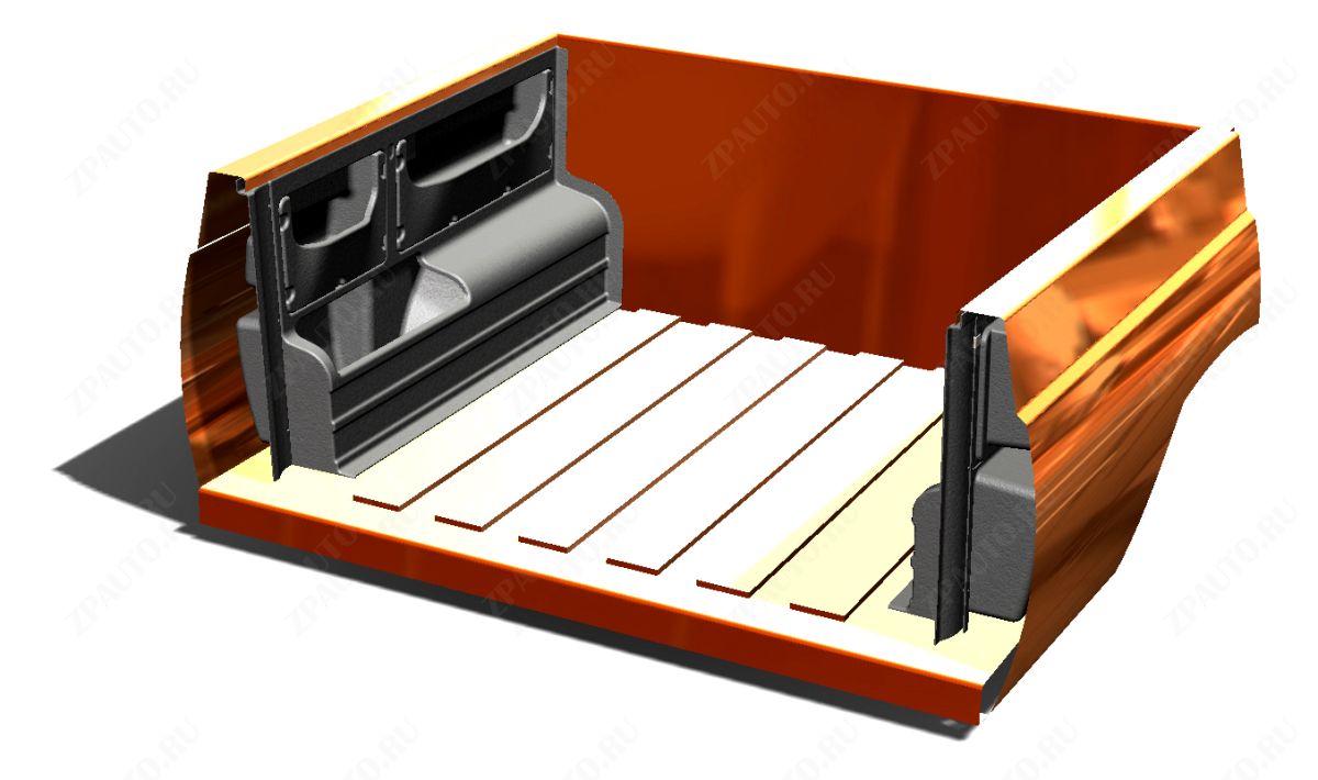 ABC.UAZ.CP.007 БОКОВЫЕ ПАНЕЛИ ГРУЗОВОГО КУЗОВА С ОРГАНАЙЗЕРОМ АВС-ДИЗАЙН UAZ ПИКАП 2015-