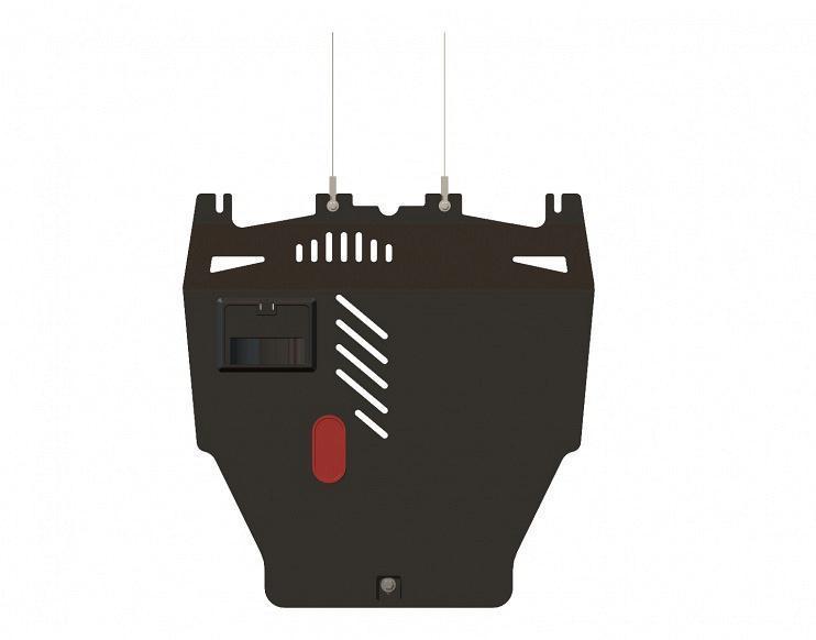 Защита картера и КПП для HONDA Civic /hatchback 2006 - 2012, V-1.8, Sheriff, сталь 2,0 мм, арт. 09.0970