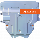 Защита  картера и КПП Mazda 3 2008-2013 V-2,0 , ALFeco, алюминий 4мм, арт. ALF1310al