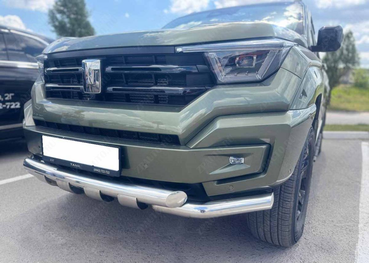 Защита переднего бампера G для автомобиля Tank 400   2023 арт. TANK400.23.05