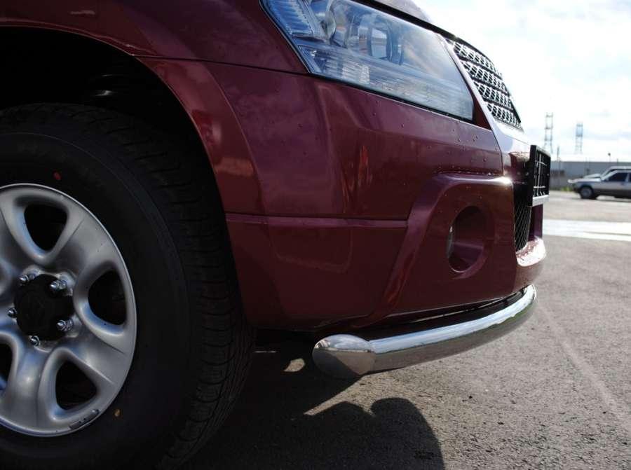 Защита переднего бампера d76 для Suzuki Grand Vitara 5d 2008, Slitkoff SNZ-001023