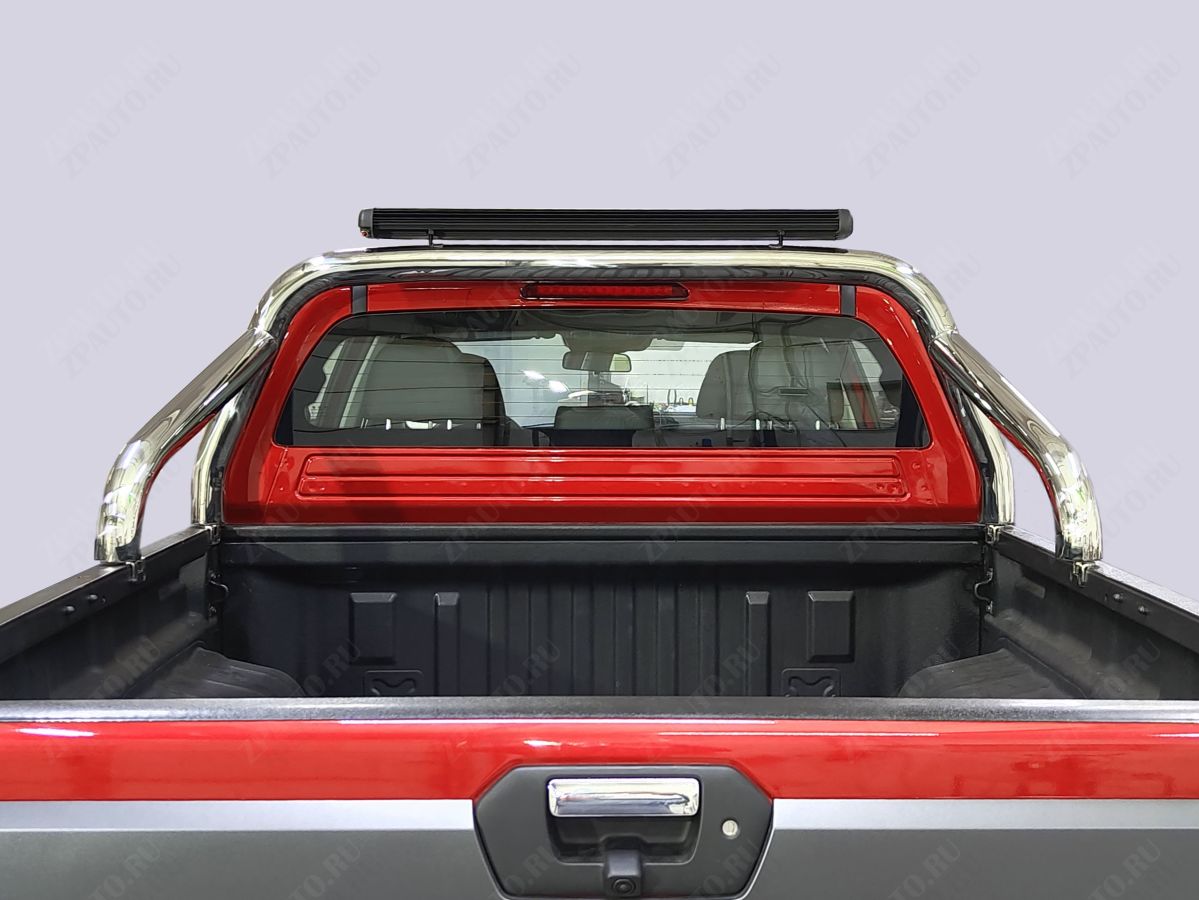 Защита кузова 76,1 мм со светодиодной фарой Sollers ST6 2023- арт. SOLST623-23