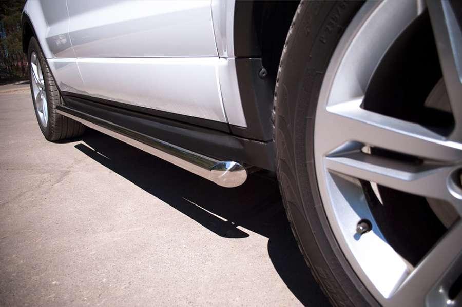 Пороги труба d57 вариант 1 для Land Rover Evoque Dynamic 2011, Slitkoff REDT-0006611