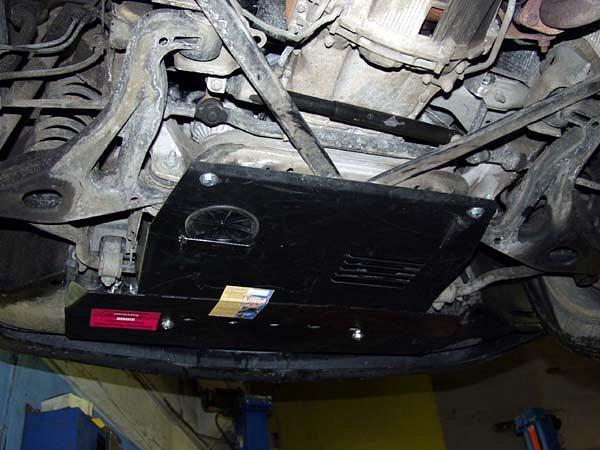 Защита картера для Mercedes-Benz SLK  1996 - 2004, V-2,3k, Sheriff, сталь 2,0 мм, арт. 13.0526