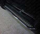 Пороги с площадкой 42,4 мм для автомобиля Suzuki Jimny 2019- TCC Тюнинг арт. SUZJIM19-18
