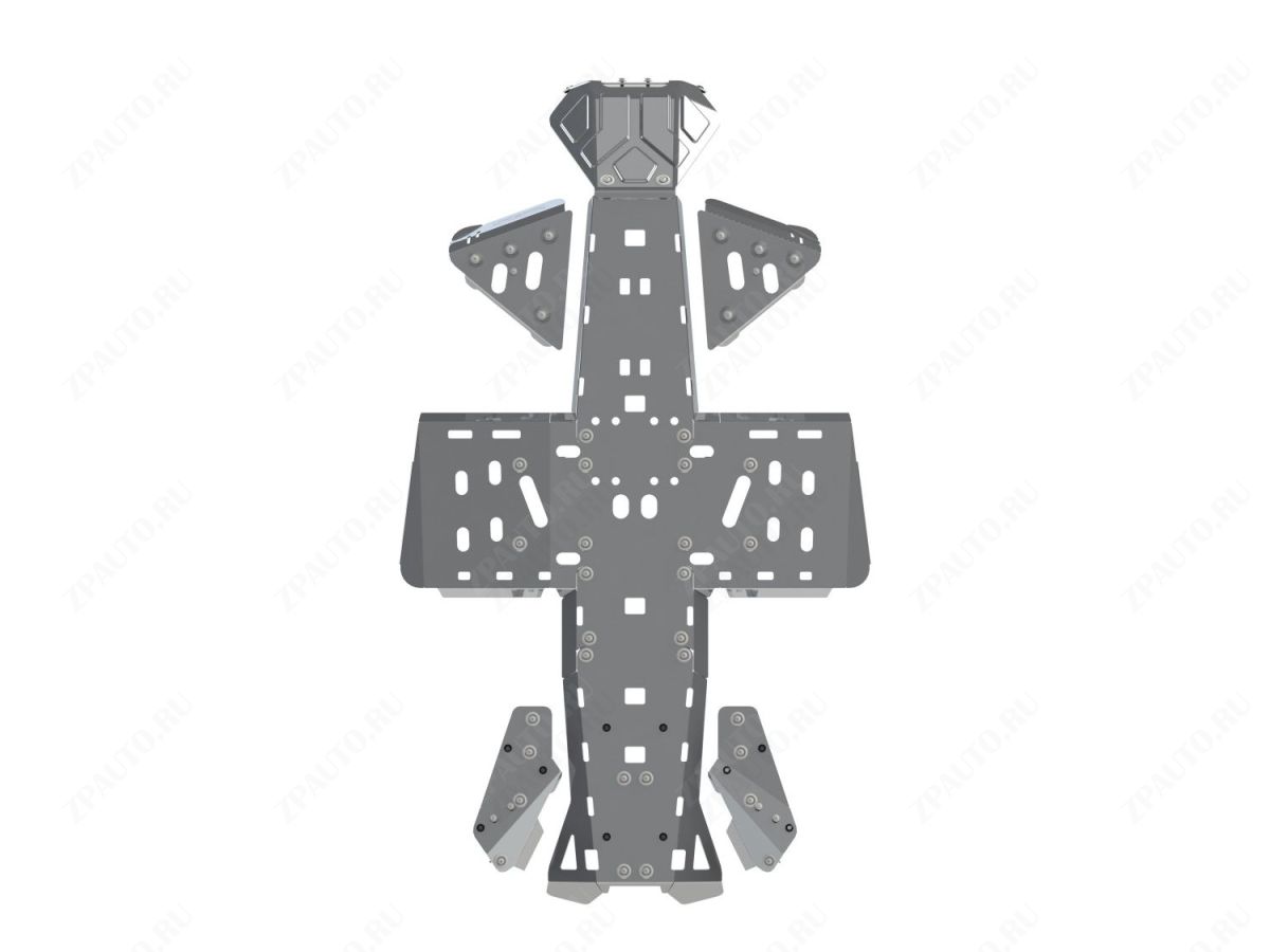 Полный комплект защиты для CAN-AM Outlander Max G2 2013-17, алюминий 4 мм, STORM, арт. 2941