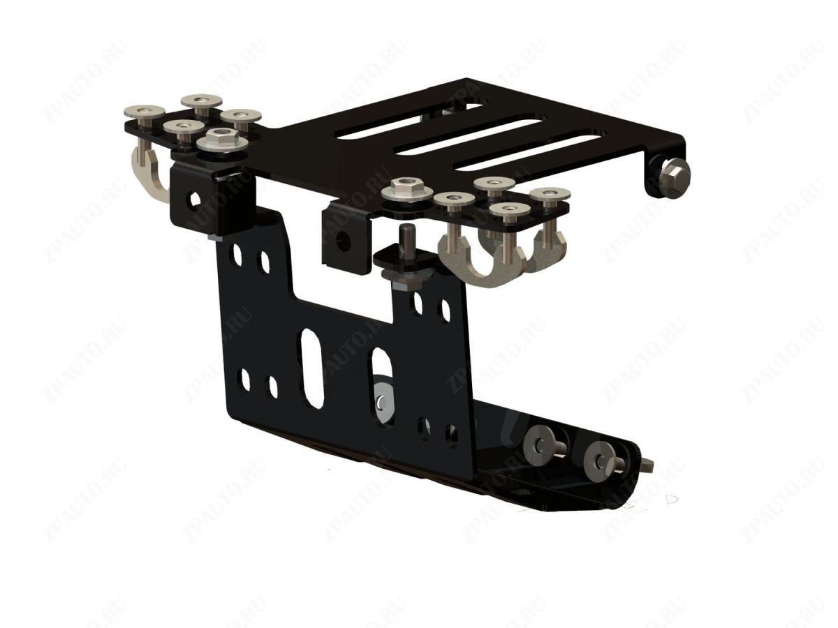 Площадка для крепления лебедки для HONDA FourTrax Rincon TRX 2006-19, сталь 5 мм, STORM, арт. 3728