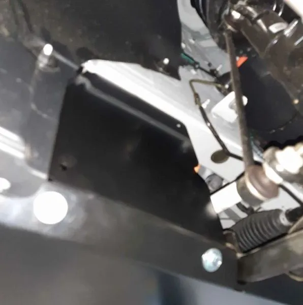 Защита Защита боковая передних арок для JAC e30X электро 2024 - V-AT FrontWD, Sheriff, сталь сталь 1,5 мм, арт. 28.6416