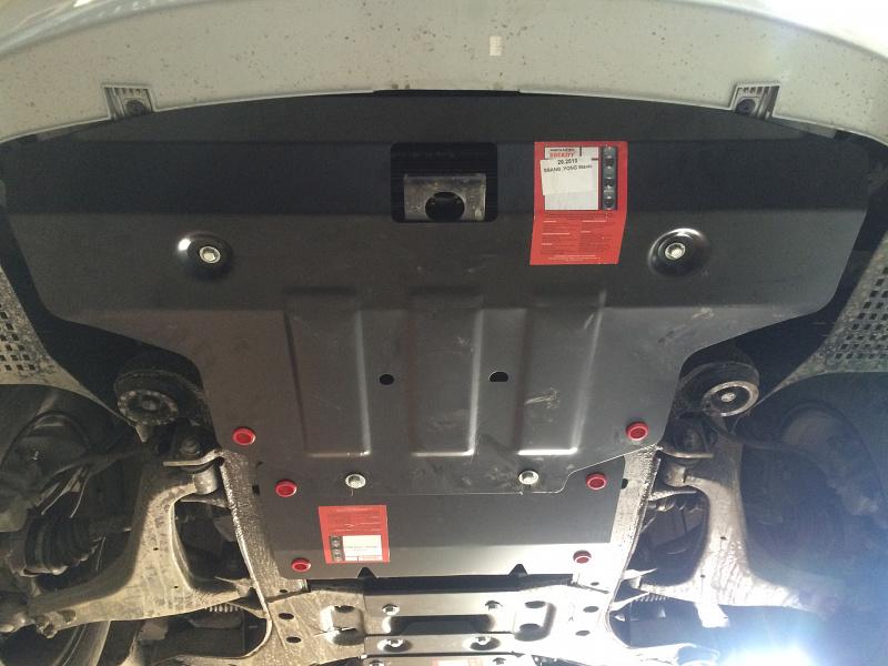 Защита радиатора для SSANG  YONG Stavic  2013 - 2019, V-2,2 TD АТ, Sheriff, сталь 2,5 мм, арт. 29.2510