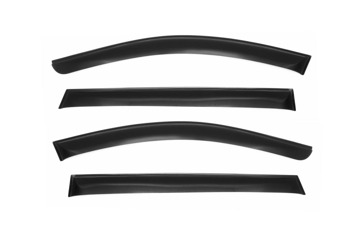 Дефлектор окон (НАКЛАДНОЙ скотч 3М) 4 шт. NISSAN PATHFINDER IV (R52) 2012- внедорожник