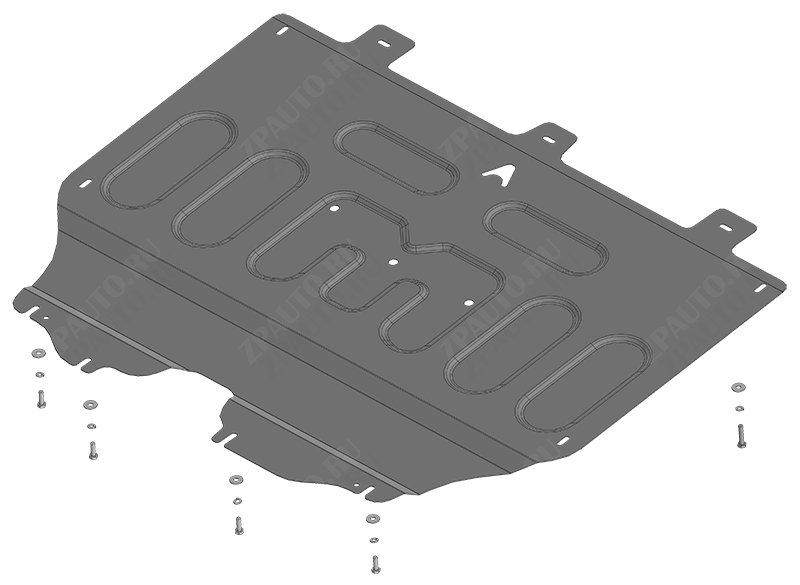 Защита АвтоСтандарт (Двигатель, Коробка переключения передач), 1,5 мм,  для Dongfeng Shine Max  2022- арт. 58602