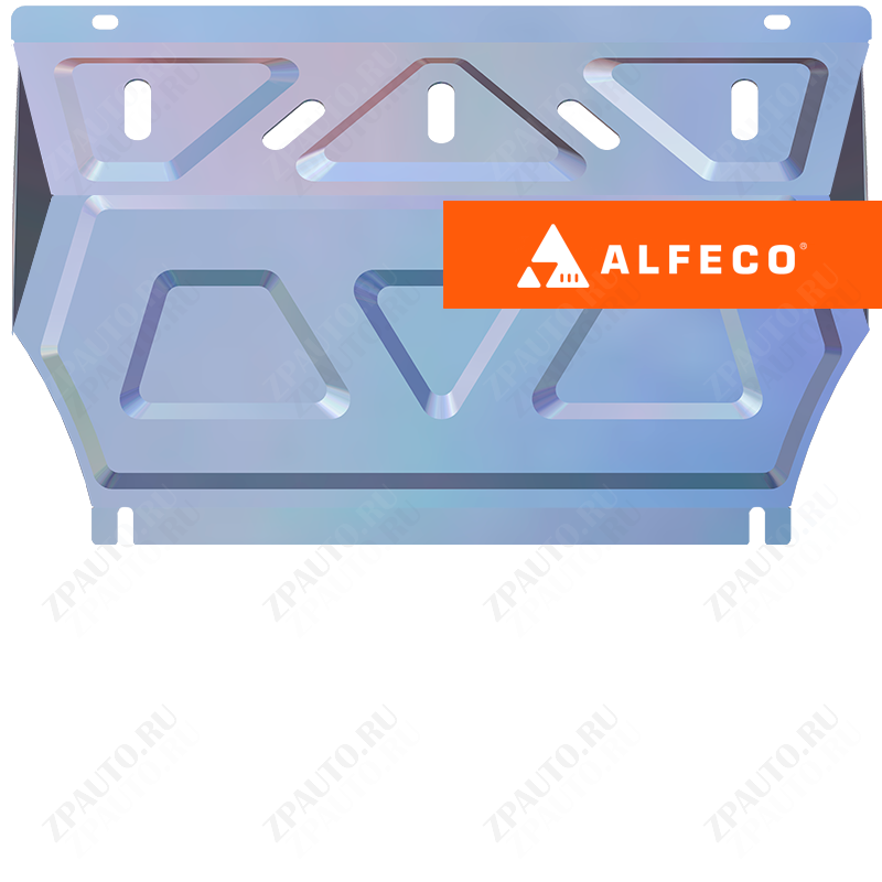 Защита  радиатора Mitsubishi L200 2015-2016.07 V-all , ALFeco, алюминий 4мм, арт. ALF14431al