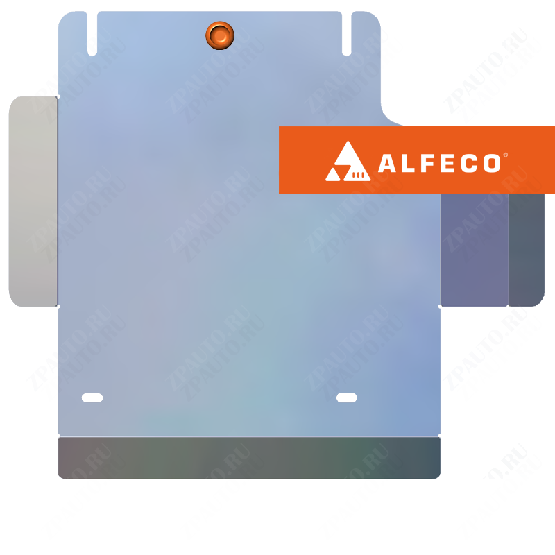 Защита  РК Chevrolet TrailBlazer 2012-2015 V-2,8TD , ALFeco, алюминий 4мм, арт. ALF0321al