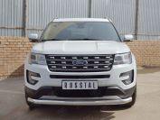 Защита переднего бампера d76 для Ford Explorer 2015, Slitkoff FEZ-002660