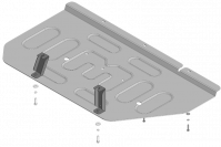 Защита алюминиевая Мотодор (Топливный бак), 4 мм,  Voyah Free  2023- арт. 348604