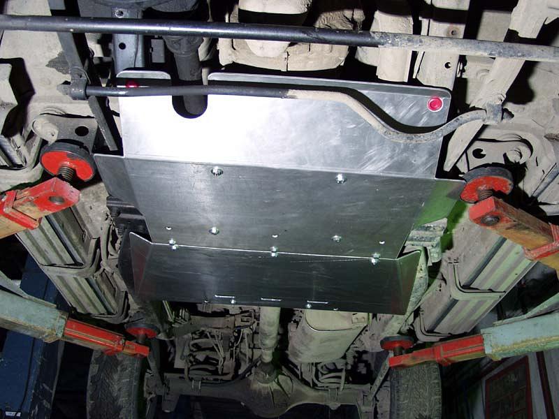 Защита КПП и РК для NISSAN Patrol  1997 - 2000, V-2,8 TD, Sheriff, сталь 2,5 мм, арт. 15.0473