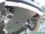 Защита  кпп для BMW Х1 E84 2009-2014  V-1,8; 2,0 2WD , ALFeco, алюминий 4мм, арт. ALF3413al