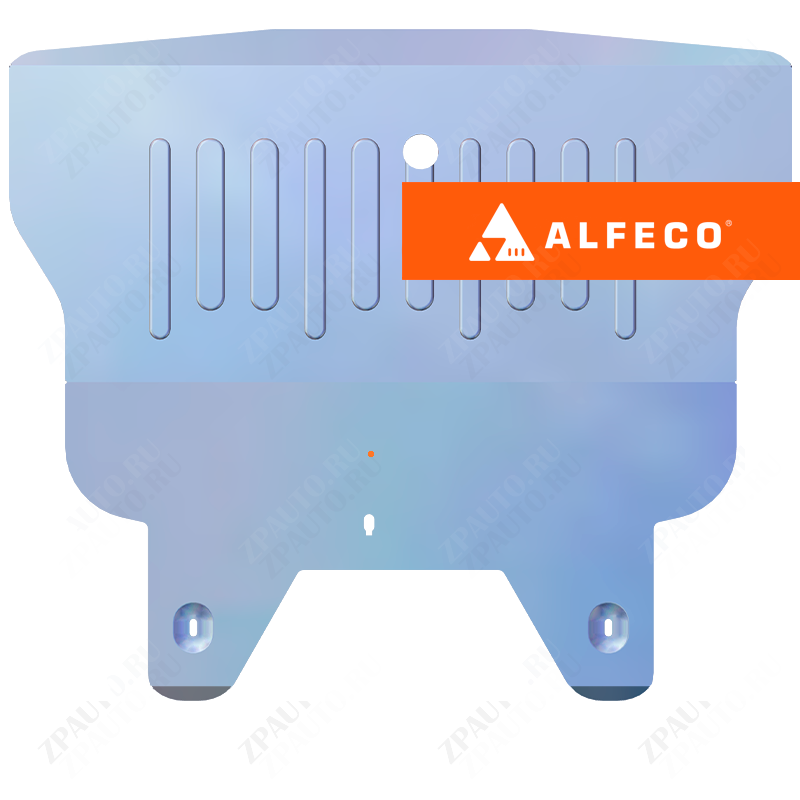 Защита  картера и КПП Nissan R,nessa 1997-2001 V-2,0 , ALFeco, алюминий 4мм, арт. ALF1538al-3