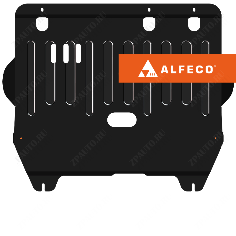 Защита  картера и КПП Citroen C5 2008-2010-2017 V-1,8;2,0 , ALFeco, сталь 2мм, арт. ALF0403st