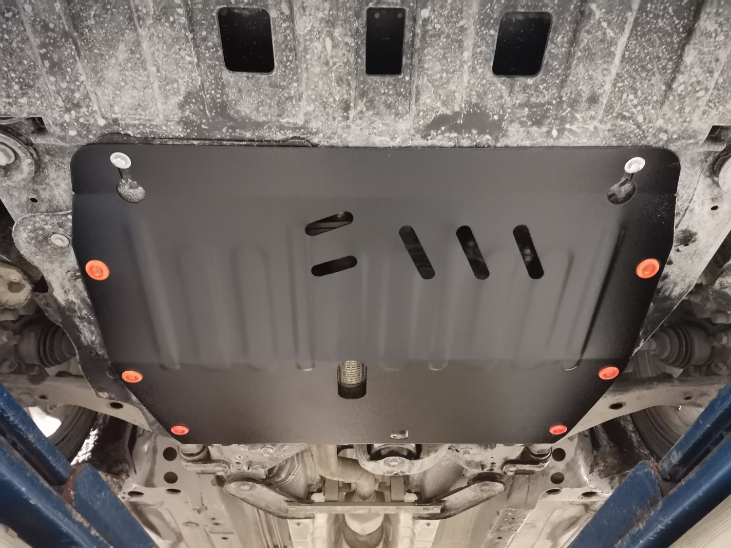 Chevrolet Orlando 2018-2023 V-1,3 защита картера и АКПП, ALFeco, сталь, 2 мм, арт. ALF0327st-2