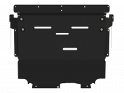 Защита картера и КПП для FAW BESTUNE B70  2023 - V-2.0 AT FWD, Sheriff, сталь 2,0 мм, арт. 28.6259