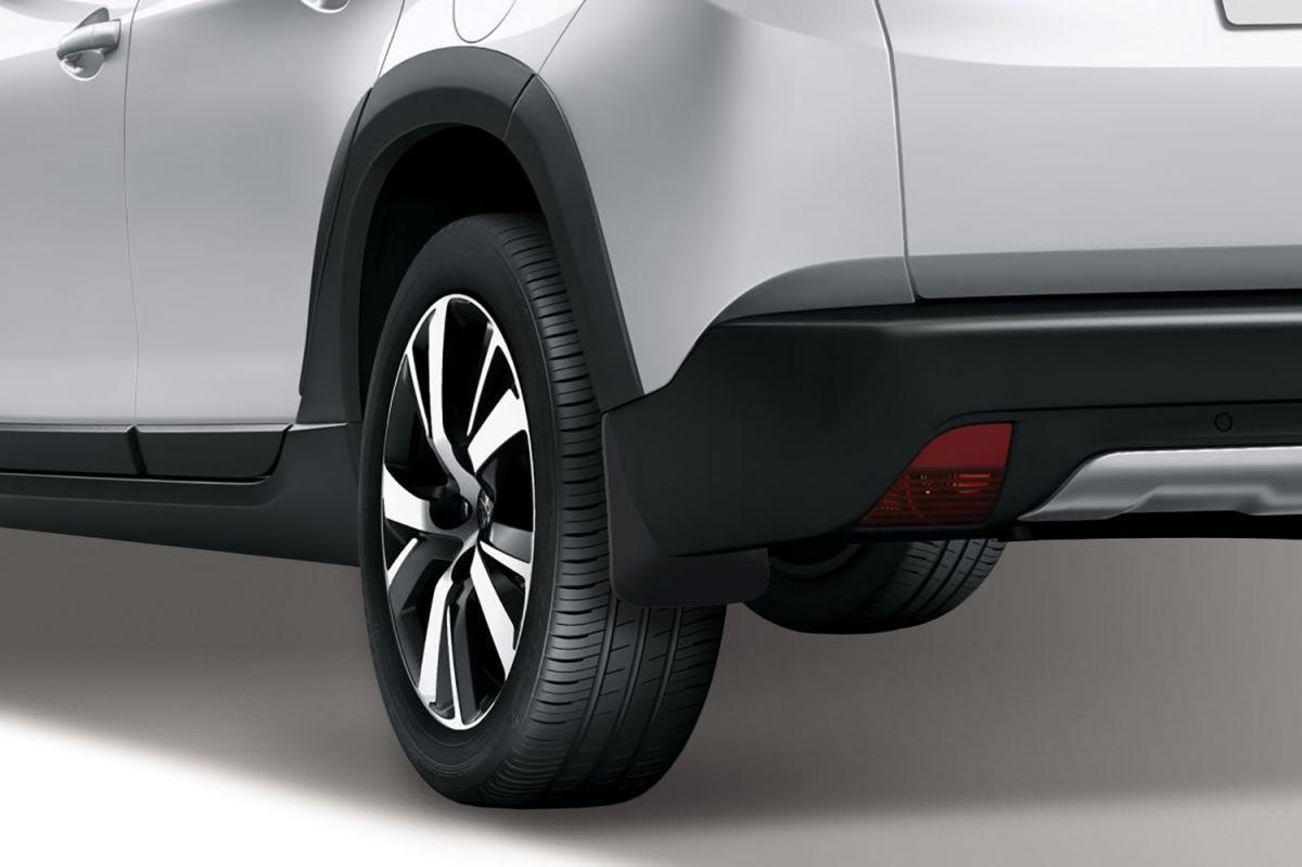 Брызговики задние PEUGEOT 2008, 2014 внед. 2 шт.(optimum) в пакете арт. NLF.38.27.E13