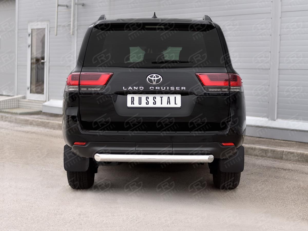 TOYOTA LAND CRUISER 300 2021 - Защита заднего бампера d76 дуга TLCZ-003789