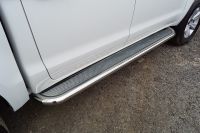 Пороги с площадкой (нерж. лист) 60,3 мм Sollers ST8 2025- арт. SOLST825-03