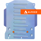 Защита  КПП Mitsubishi Pajero Mini II 1998-2012 V-0,7 , ALFeco, алюминий 4мм, арт. ALF14411al