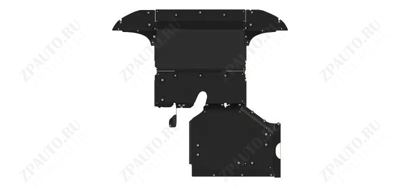 Защита Комплект защит (моторный отсек и контур термостатирования) для VOYAH Free EVR гибрид 2023 - V-PMSM(электромотор) 33kW+1,5 AT FullWD;, Sheriff, сталь 2,0 мм, арт. 60.6189