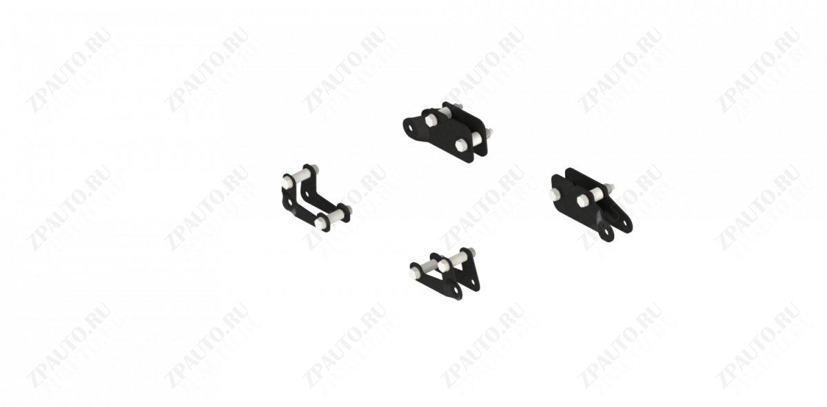 Лифт комплект для POLARIS Ranger 1000 XP 2017-2021, сталь 3 мм, STORM, арт. MP 0616