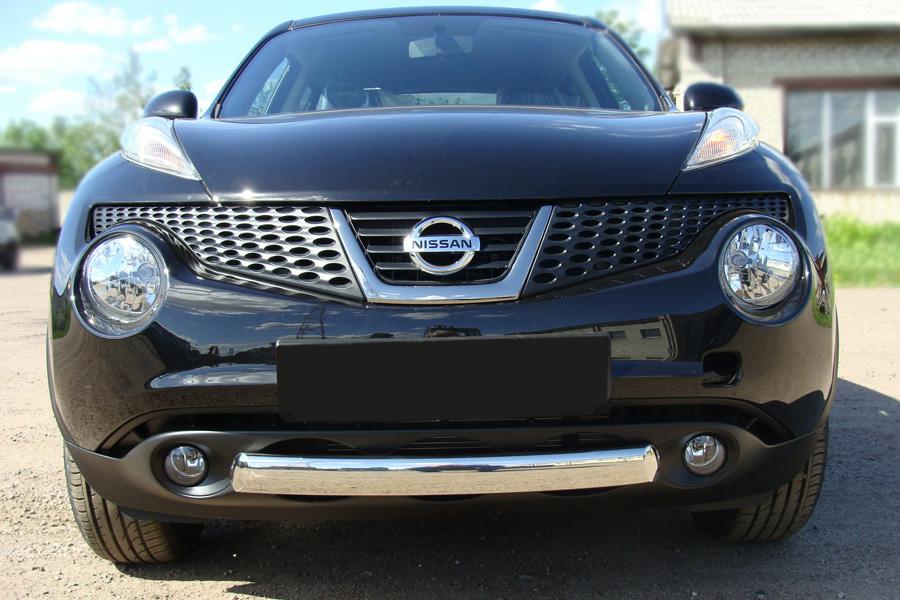защита бампера nissan juke