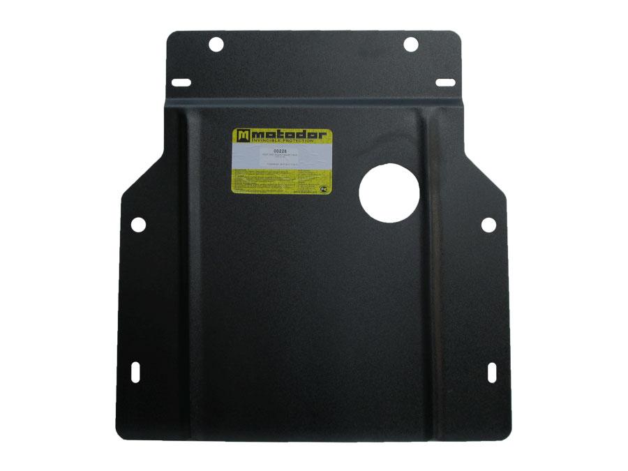 Защита двигателя, кпп, радиатора, рк стальная Motodor для BMW 3er Е46 2001-2005 (2 мм, сталь), 00225