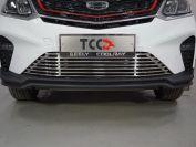 Решетка радиатора 12 мм для автомобиля Geely Coolray 2020- TCC Тюнинг арт. GEELCOOL20-32