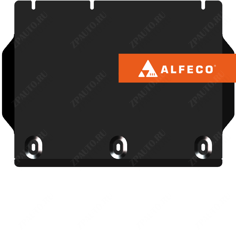 Защита  РК Ford Ranger III 2011-2015 V-all , ALFeco, сталь 2мм, арт. ALF0731st