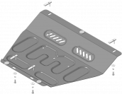 Ковер багажный модельный высокий борт для Chevrolet Lacetti 2004-2011, Элерон 70201