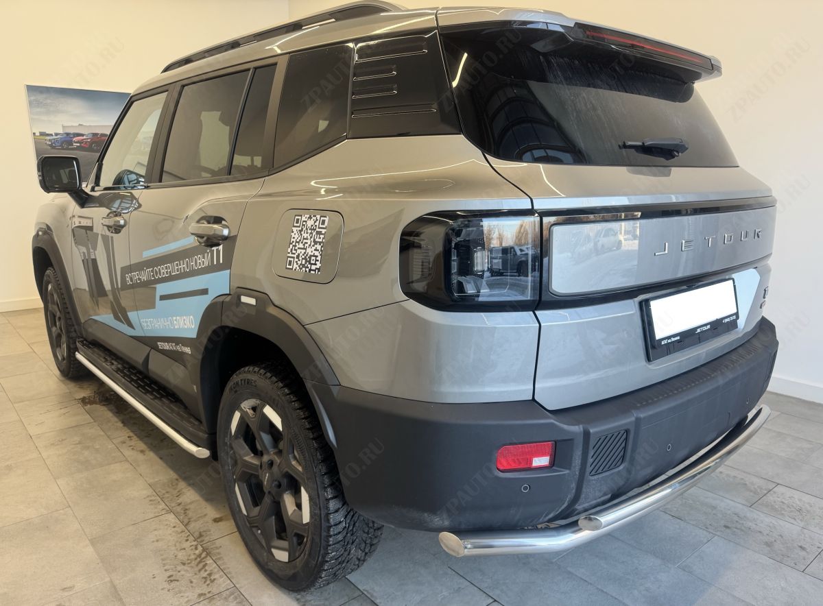Защита штатного порога труба для автомобиля JETOUR T1 2025 арт. JET.T1.25.32
