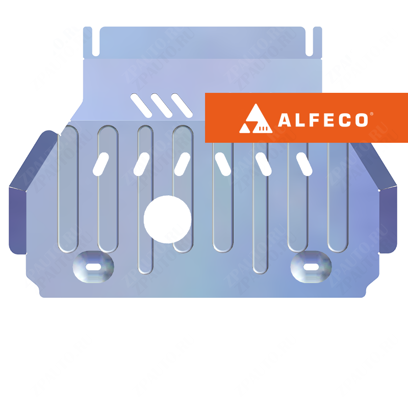 Защита  картера Isuzu D-Max 2021- V-all , ALFeco, алюминий 4мм, арт. ALF6006al