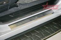 Накладки на внутренние пороги без логотипа для Kia Mohave 2009, Союз-96 KMOH.31.3202