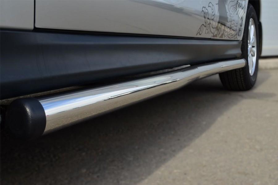 Пороги труба d57 вариант 2 для Mitsubishi ASX 2013, Slitkoff MAST-0013242