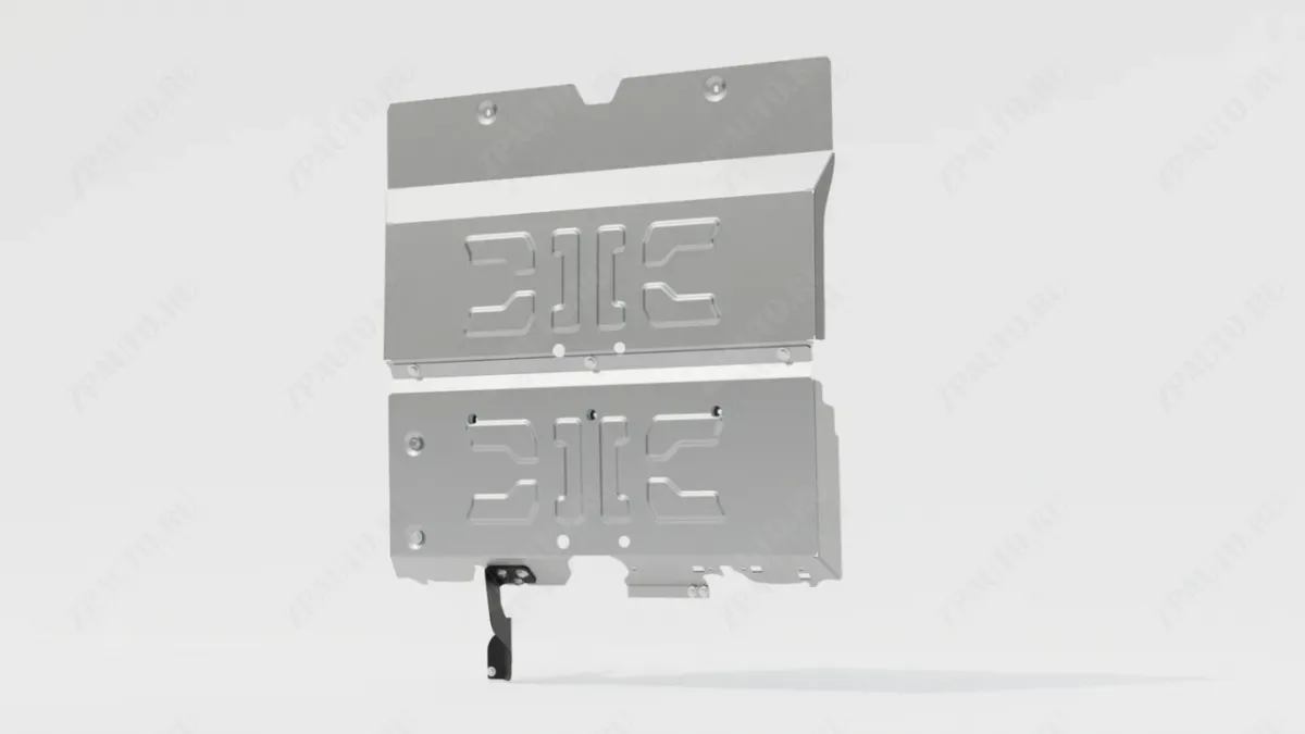Защита электрического мотора (передняя) для VOYAH Free EVR  Long Range гибрид 2024 - V-39kW+1,5 AT FullWD;, Sheriff, алюминий AL 3 мм, арт. 60.6410